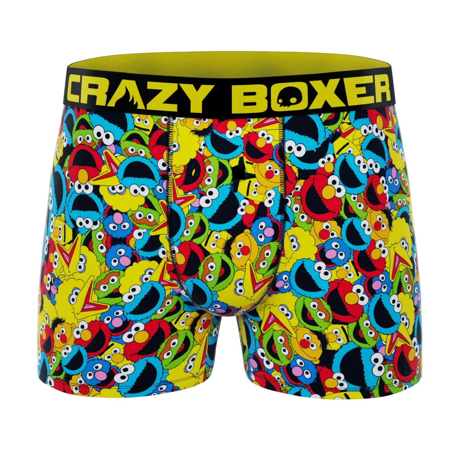 CRAZYBOXER Sesame Street Cookie Monster Men's Boxer Briefs (2 Pack) 6 CRAZYBOXER Sesame Street Cookie Monster Men's Boxer Briefs (2 Pack) - Image 4