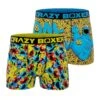 CRAZYBOXER Sesame Street Cookie Monster Men's Boxer Briefs (2 Pack) -Crazyboxer Sales Store CBSES01X2B1 5