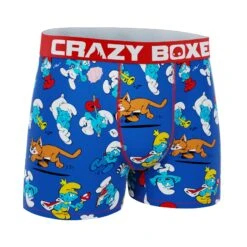 CRAZYBOXER The Smurfs Characters Men's Boxer Briefs -Crazyboxer Sales Store CBSMU01CHOR 3