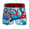 CRAZYBOXER The Smurfs Mushrooms Men's Boxer Briefs 1 CRAZYBOXER The Smurfs Mushrooms Men's Boxer Briefs -Crazyboxer Sales Store CBSMU01MUSH 0
