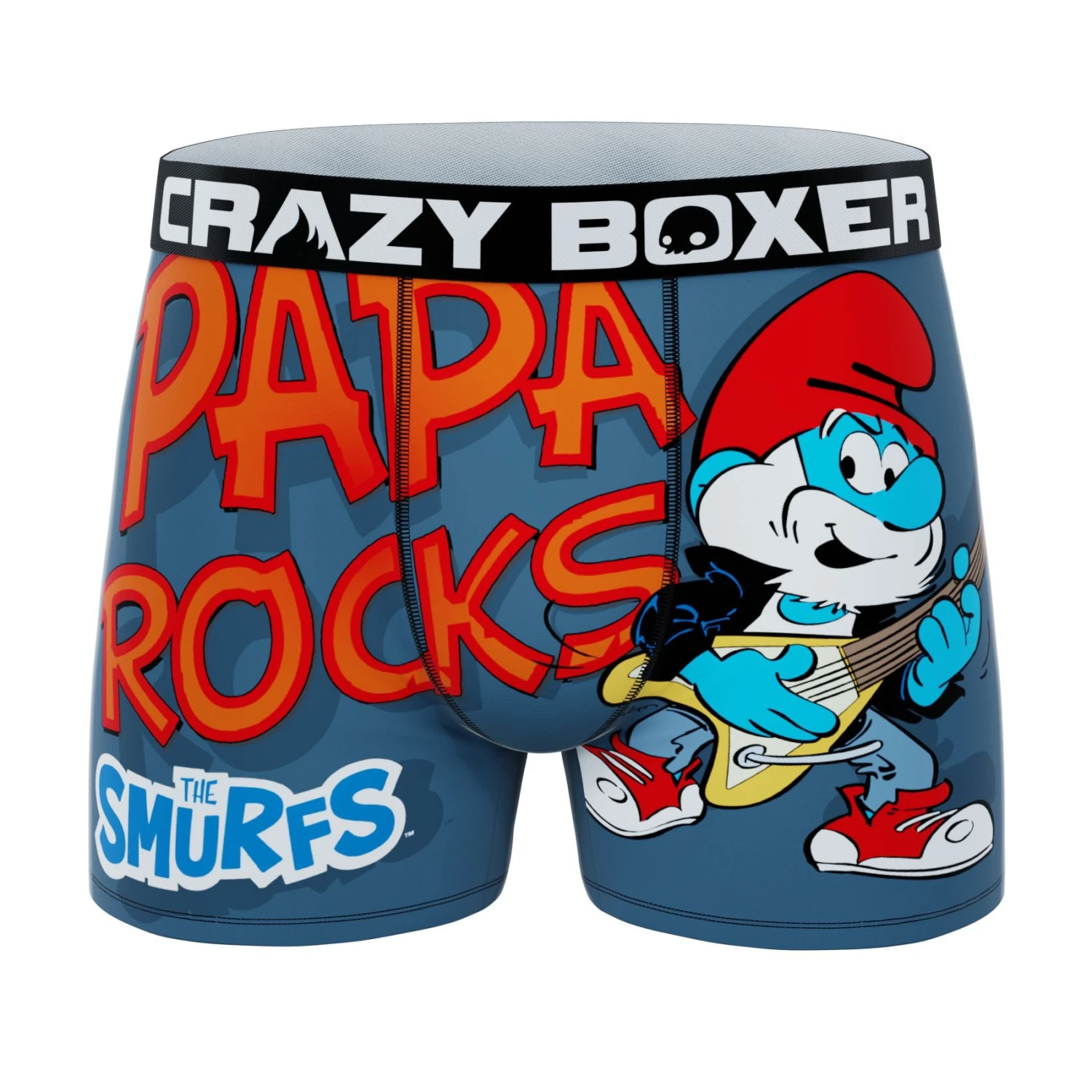 CRAZYBOXER The Smurfs Gift Explosion Men's Boxer Briefs 3 CRAZYBOXER The Smurfs Gift Explosion Men's Boxer Briefs
