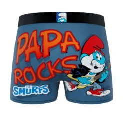 CRAZYBOXER The Smurfs Gift Explosion Men's Boxer Briefs 7 CRAZYBOXER The Smurfs Gift Explosion Men's Boxer Briefs -Crazyboxer Sales Store CBSMU01PAP2 1