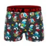CRAZYBOXER The Smurfs Christmas Men's Boxer Briefs -Crazyboxer Sales Store CBSMU01XMAS 0