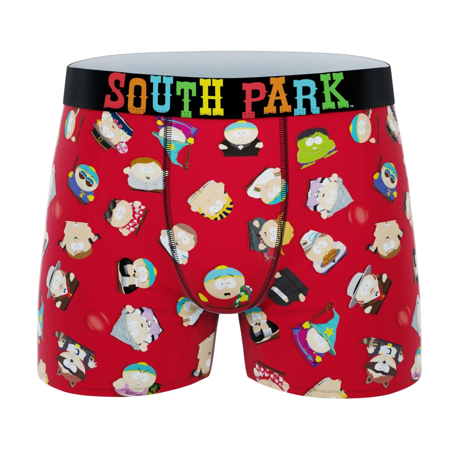CRAZYBOXER South Park Red Cartman Men's Boxer Briefs 3 CRAZYBOXER South Park Red Cartman Men's Boxer Briefs