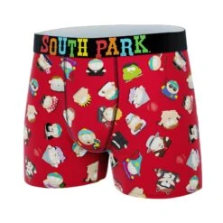 CRAZYBOXER South Park Red Cartman Men's Boxer Briefs 9 CRAZYBOXER South Park Red Cartman Men's Boxer Briefs -Crazyboxer Sales Store CBSOU0101CART 4