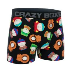 CRAZYBOXER South Park All Over Men's Boxer Briefs (creative Packaging) -Crazyboxer Sales Store CBSOU0101CLASN 3