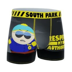 CRAZYBOXER South Park Cartman Cop Men's Boxer Briefs -Crazyboxer Sales Store CBSOU0101COP 3