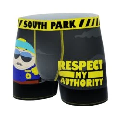 CRAZYBOXER South Park Cartman Cop Men's Boxer Briefs -Crazyboxer Sales Store CBSOU0101COP 4