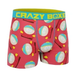 CRAZYBOXER South Park Cartman Men's Boxer Briefs 8 CRAZYBOXER South Park Cartman Men's Boxer Briefs -Crazyboxer Sales Store CBSOU0101CTMN 3