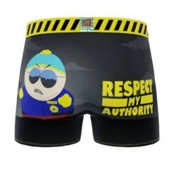 CRAZYBOXER South Park Cartman Cop & Cartman Men's Boxer Briefs (2 Pack) -Crazyboxer Sales Store CBSOU0101X2A2 7