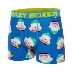 CRAZYBOXER South Park Cartman Beefcake Men's Boxer Briefs -Crazyboxer Sales Store CBSOU0102BEEF 4