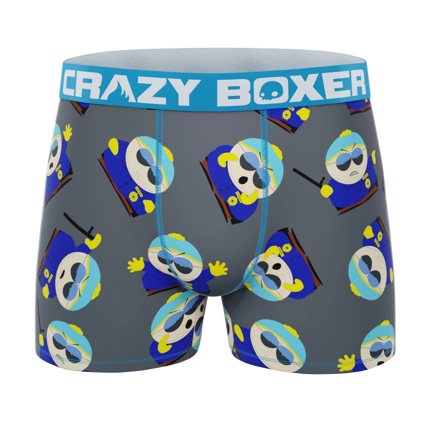 Men's Boxer Briefs - SOUTH PARK - Cartman Cop 3 Men's Boxer Briefs - SOUTH PARK - Cartman Cop