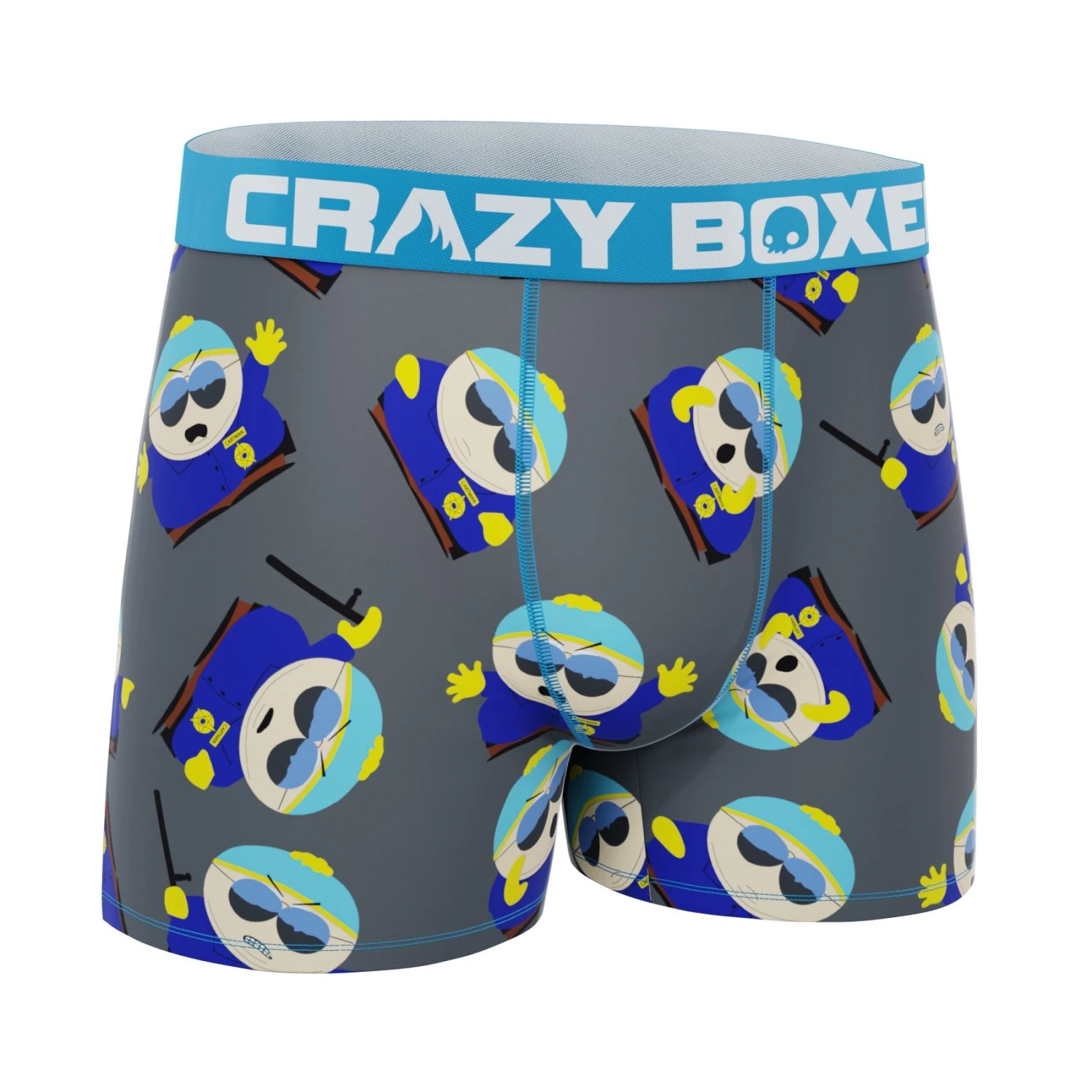 Men's Boxer Briefs - SOUTH PARK - Cartman Cop 5 Men's Boxer Briefs - SOUTH PARK - Cartman Cop - Image 3