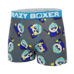 Men's Boxer Briefs - SOUTH PARK - Cartman Cop 9 Men's Boxer Briefs - SOUTH PARK - Cartman Cop -Crazyboxer Sales Store CBSOU0102CCOP 4