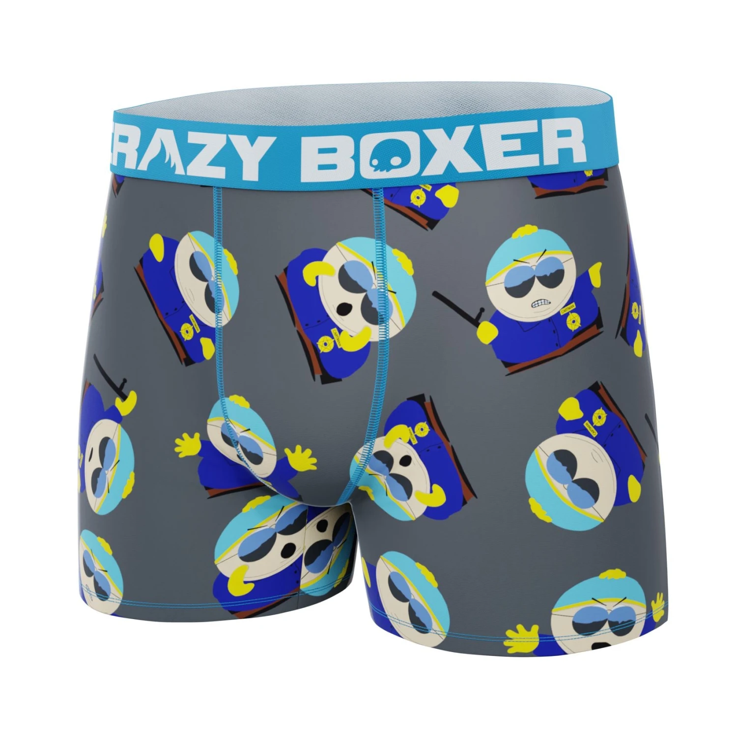 Men's Boxer Briefs - SOUTH PARK - Cartman Cop 6 Men's Boxer Briefs - SOUTH PARK - Cartman Cop - Image 4