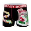 CRAZYBOXER South Park Cartman Santa Line Men's Boxer Briefs -Crazyboxer Sales Store CBSOU0102LINE 0