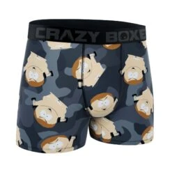 CRAZYBOXER South Park Cartman Ripped Men's Boxer Briefs 8 CRAZYBOXER South Park Cartman Ripped Men's Boxer Briefs -Crazyboxer Sales Store CBSOU0102MUSC 3