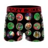 CRAZYBOXER South Park Mr Hankey Badges Men's Boxer Briefs -Crazyboxer Sales Store CBSOU0102POOP 0