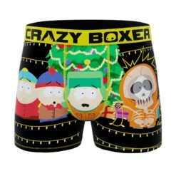 CRAZYBOXER South Park Kenny Christmas Light Men's Boxer Briefs