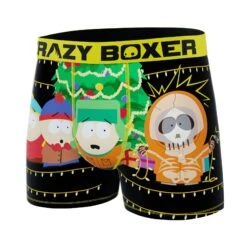 CRAZYBOXER South Park Kenny Christmas Light Men's Boxer Briefs -Crazyboxer Sales Store CBSOU0102TREE 4