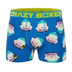 CRAZYBOXER South Park Butter + Cartman Men's Boxer Briefs (2 Pack) -Crazyboxer Sales Store CBSOU0102X2C1 6
