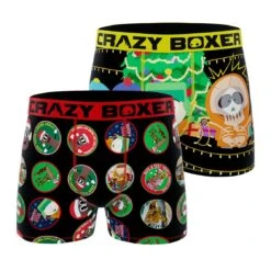 CRAZYBOXER South Park XMAS Men's Boxer Briefs (2 Pack)