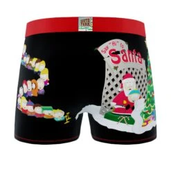 CRAZYBOXER South Park Holidays Men's Boxer Briefs (2 Pack) -Crazyboxer Sales Store CBSOU0102X2C4 5