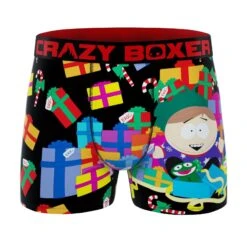CRAZYBOXER South Park Holidays Men's Boxer Briefs (2 Pack) -Crazyboxer Sales Store CBSOU0102X2C4 6