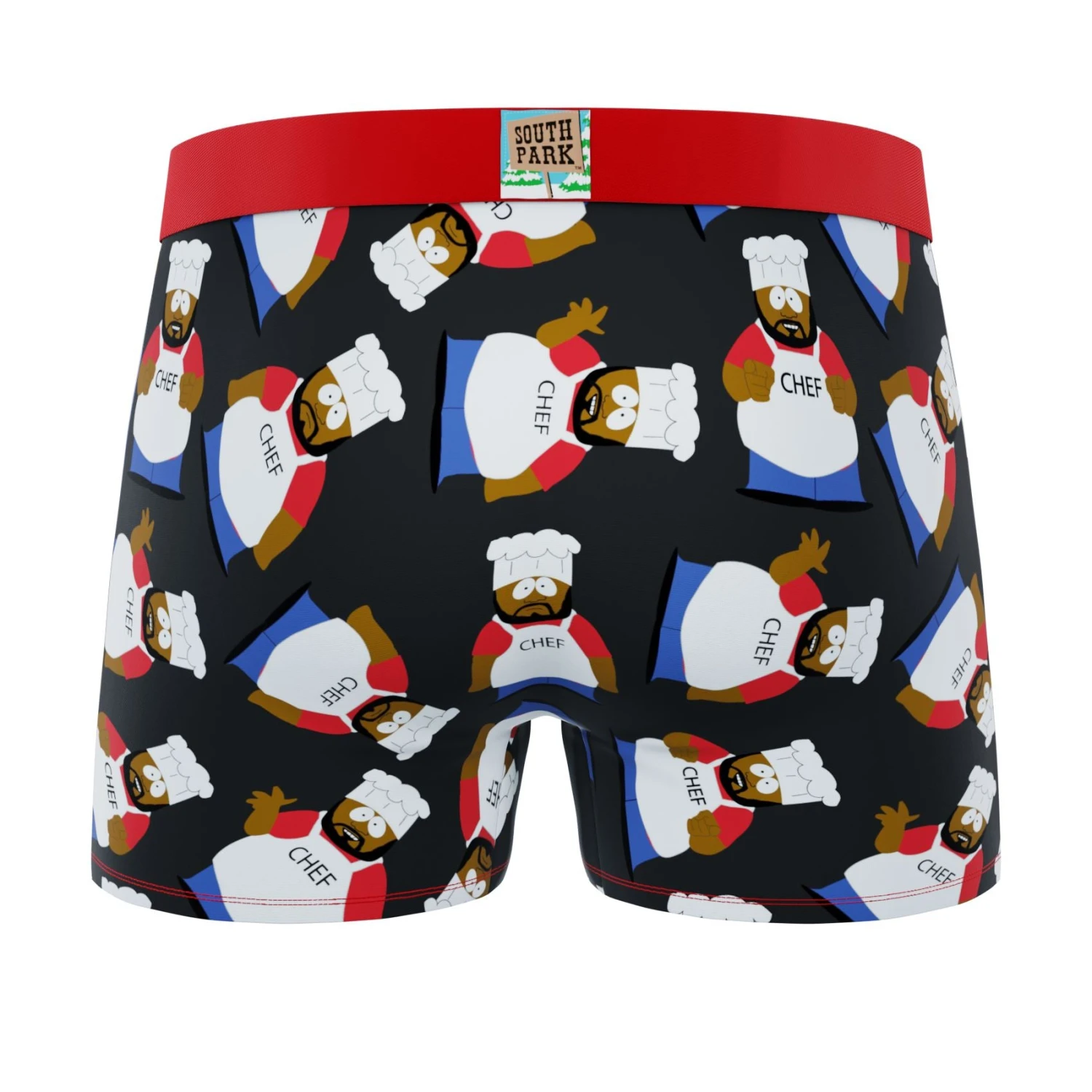 CRAZYBOXER South Park Chef + Cartman Pirate Men's Boxer Briefs (3 Pack) 5 CRAZYBOXER South Park Chef + Cartman Pirate Men's Boxer Briefs (3 Pack) - Image 3