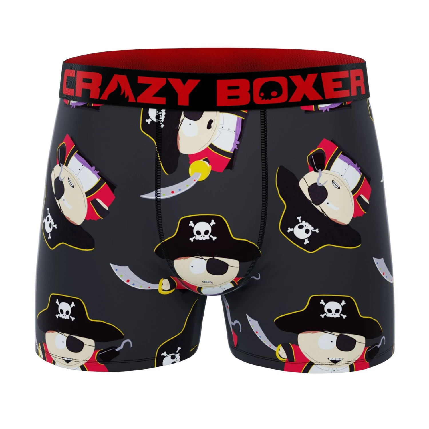CRAZYBOXER South Park Chef + Cartman Pirate Men's Boxer Briefs (3 Pack) 8 CRAZYBOXER South Park Chef + Cartman Pirate Men's Boxer Briefs (3 Pack) - Image 6