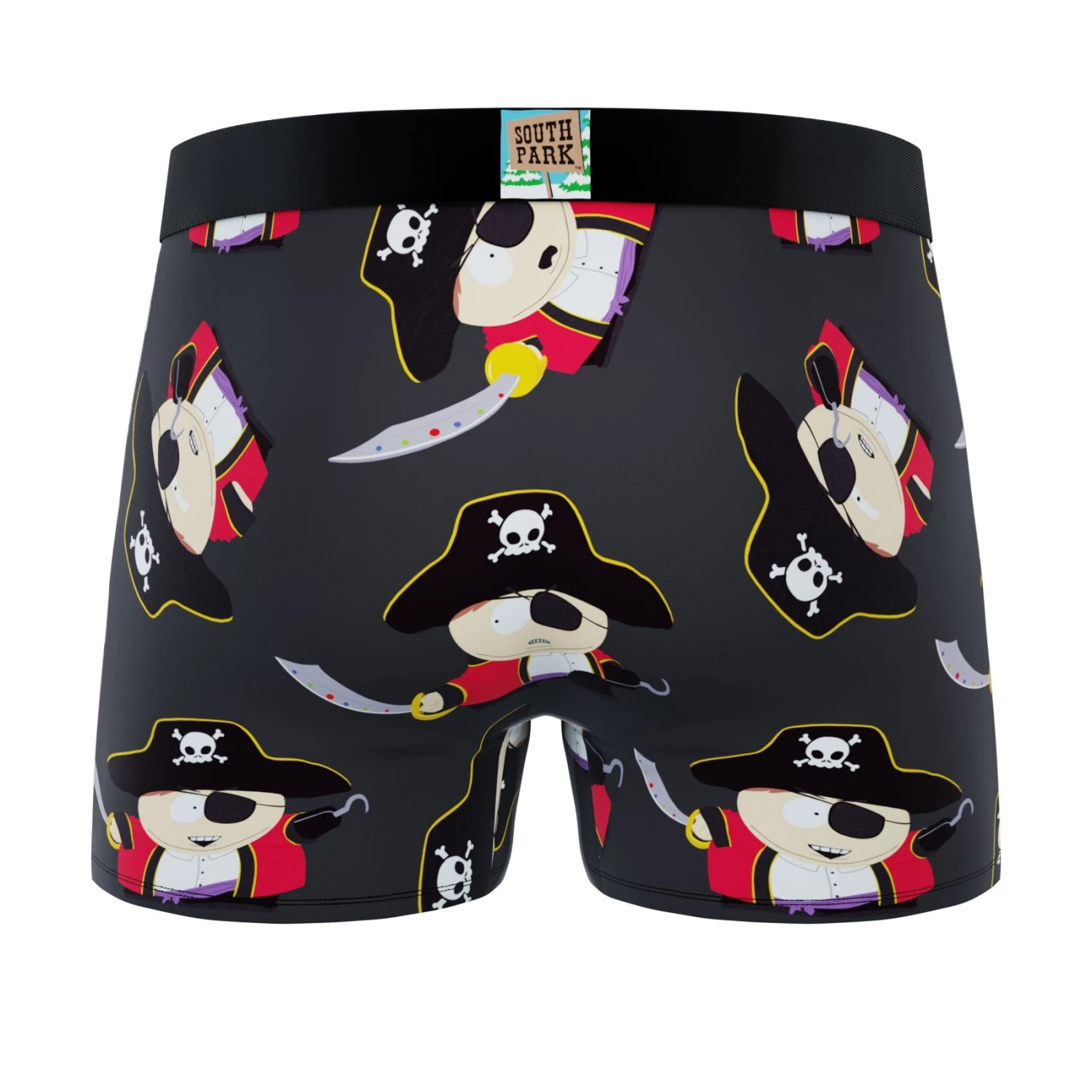 CRAZYBOXER South Park Chef + Cartman Pirate Men's Boxer Briefs (3 Pack) 9 CRAZYBOXER South Park Chef + Cartman Pirate Men's Boxer Briefs (3 Pack) - Image 7