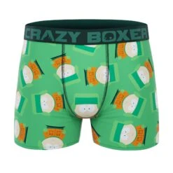 CRAZYBOXER South Park Classic Keny Men's Boxer Briefs (3 Pack) -Crazyboxer Sales Store CBSOU0103X3C1 8