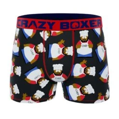CRAZYBOXER South Park Pirate Men's Boxer Briefs (6 Pack) -Crazyboxer Sales Store CBSOU0103X6C2 1