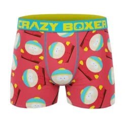 CRAZYBOXER South Park Faces Men's Boxer Briefs (6 Pack) -Crazyboxer Sales Store CBSOU0103X6C3 7