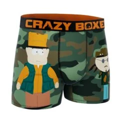 CRAZYBOXER South Park Jimbo's Guns Men's Boxer Briefs -Crazyboxer Sales Store CBSOU0105CAMO 3
