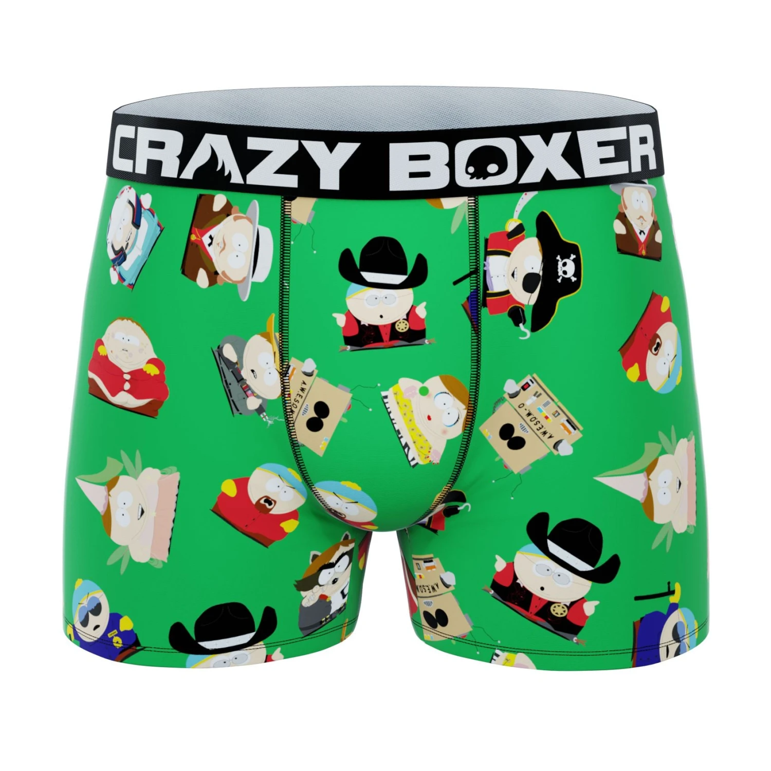 CRAZYBOXER South Park Eric Cartman Men's Boxer Briefs 3 CRAZYBOXER South Park Eric Cartman Men's Boxer Briefs