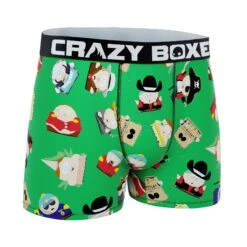 CRAZYBOXER South Park Eric Cartman Men's Boxer Briefs 8 CRAZYBOXER South Park Eric Cartman Men's Boxer Briefs -Crazyboxer Sales Store CBSOU0105CART 3