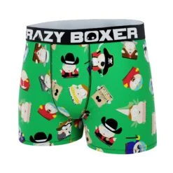 CRAZYBOXER South Park Eric Cartman Men's Boxer Briefs 9 CRAZYBOXER South Park Eric Cartman Men's Boxer Briefs -Crazyboxer Sales Store CBSOU0105CART 4