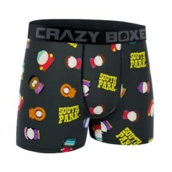 CRAZYBOXER South Park Characters Men's Boxer Briefs -Crazyboxer Sales Store CBSOU0105GRUP 3