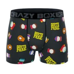 CRAZYBOXER South Park Characters Men's Boxer Briefs (2 Pack) -Crazyboxer Sales Store CBSOU0105X2A9 3