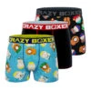 CRAZYBOXER South Park Men's Boxer Briefs (3 Pack)