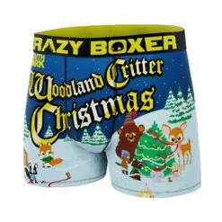 CRAZYBOXER South Park Woodland Critter Men's Boxer Briefs -Crazyboxer Sales Store CBSOU01CRIT 4