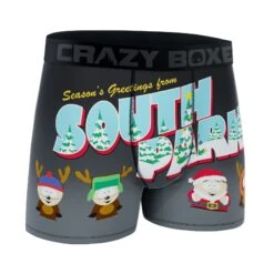 Men's Pack Boxer Briefs - South Park - Season's Greetings -Crazyboxer Sales Store CBSOU01HOLI 3