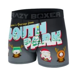 Men's Pack Boxer Briefs - South Park - Season's Greetings -Crazyboxer Sales Store CBSOU01HOLI 4
