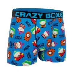 CRAZYBOXER South Park School Break Men's Boxer Briefs -Crazyboxer Sales Store CBSOU01PIXE 3