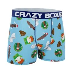 CRAZYBOXER South Park Kyle & Toilet Men's Boxer Briefs (Creative Packaging) -Crazyboxer Sales Store CBSOU01POOPN 3