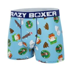 CRAZYBOXER South Park Kyle & Toilet Men's Boxer Briefs (Creative Packaging) -Crazyboxer Sales Store CBSOU01POOPN 4