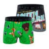 CRAZYBOXER South Park Season's Greetings Men's Boxer Briefs (2 Pack) -Crazyboxer Sales Store CBSOU01X2A1 1