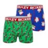 CRAZYBOXER South Park Happy Holidays Men's Boxer Briefs (2 Pack) -Crazyboxer Sales Store CBSOU01X2A2 1