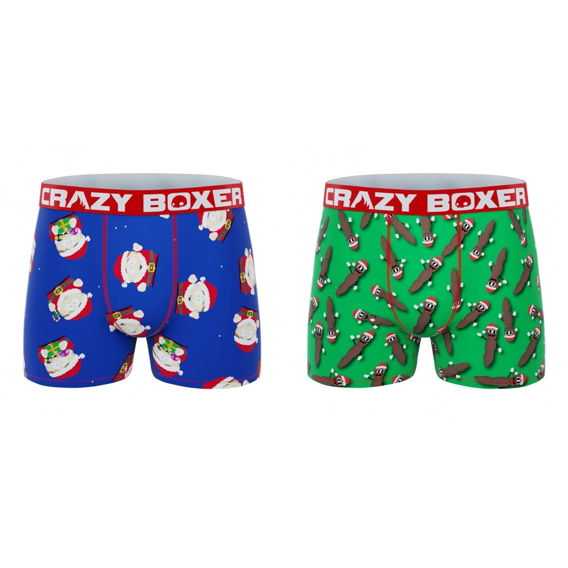 CRAZYBOXER South Park Happy Holidays Men's Boxer Briefs (2 Pack) 4 CRAZYBOXER South Park Happy Holidays Men's Boxer Briefs (2 Pack) - Image 2